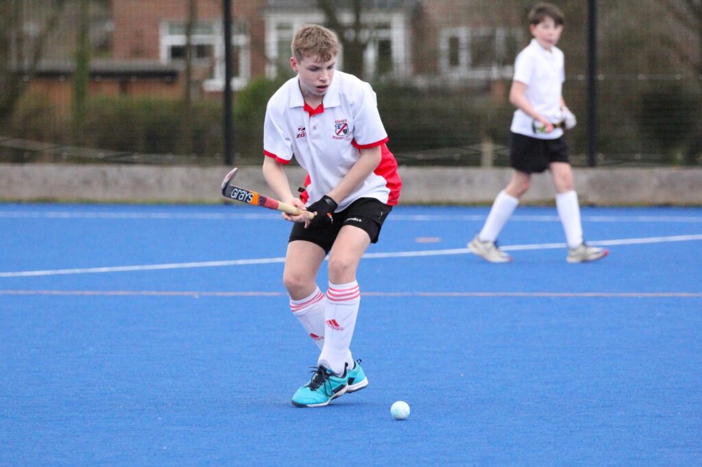 Rupert in action for Ashby Men’s 2s